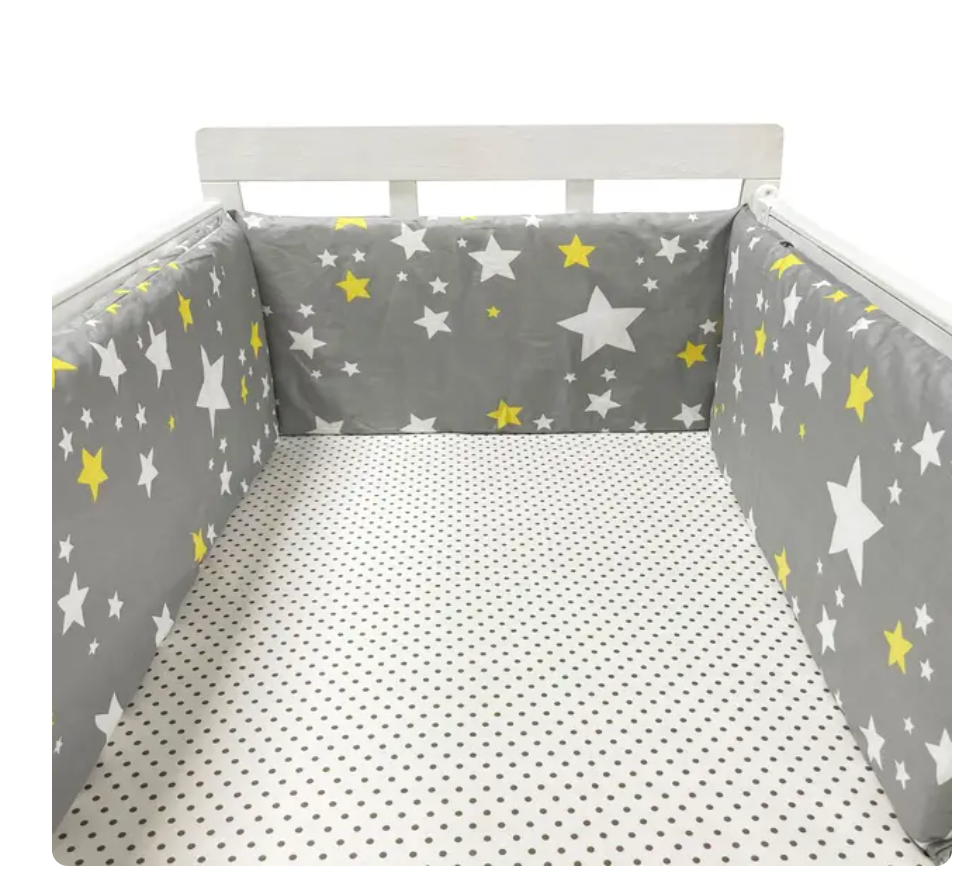 Baby Bumper Chichonera Crib Cot Protector Infant Cotton Children's Bed Barriers Newborns Around