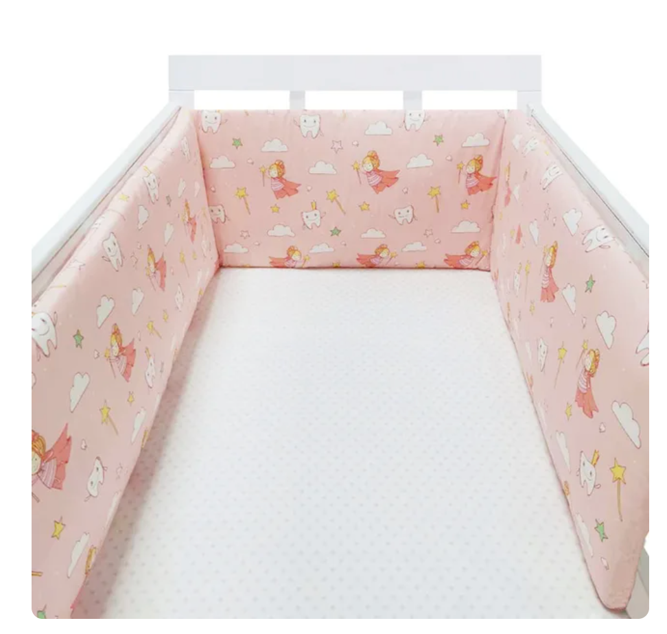 Baby Bumper Chichonera Crib Cot Protector Infant Cotton Children's Bed Barriers Newborns Around