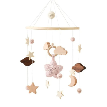 Handmade Star Baby Mobile Toy for Crib