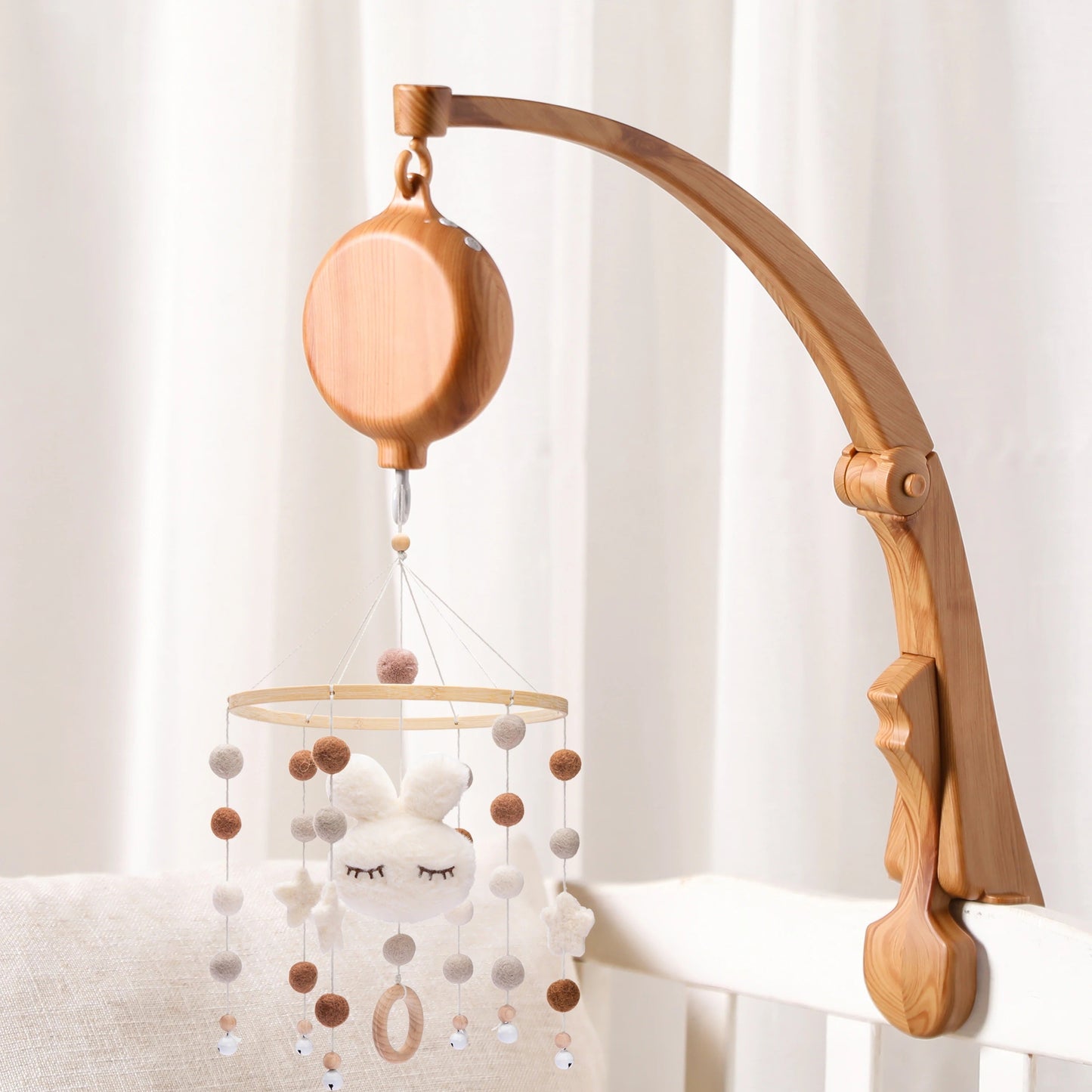 Beautiful Rotating Music Hanger For Baby Crib Mobile