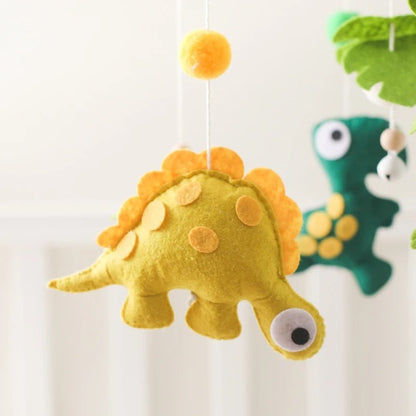 Baby Crib Mobile, Rattle Toys, Dinosaur Forest.