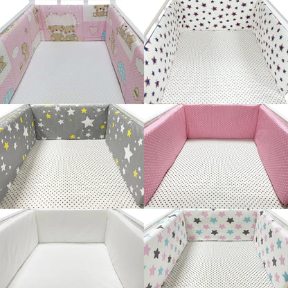 Baby Bumper Chichonera Crib Cot Protector Infant Cotton Children's Bed Barriers Newborns Around