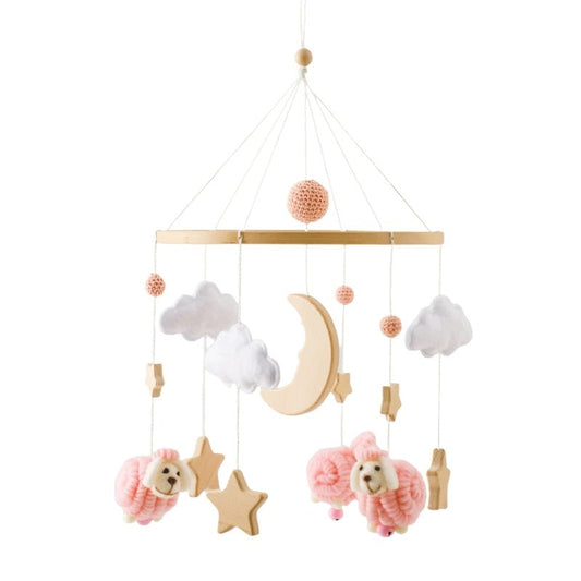 Little Sheep Baby Mobile, Nursery Mobile.